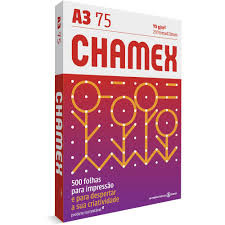 PAPEL A3 75GR CHAMEX 500FLS >